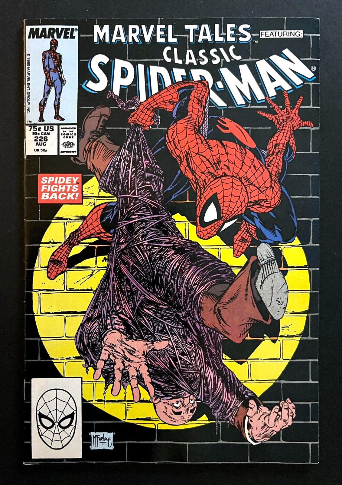 MARVEL TALES SPIDER-MAN #226 Todd McFarlane Cover PETER PORKER SPIDER-HAM 1989