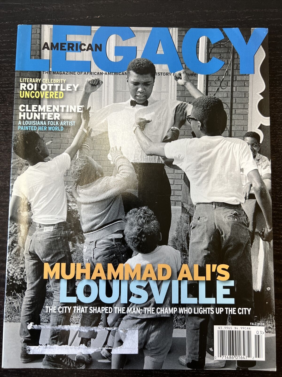 2009 Fall Issue of American Legacy Magazine With MUHAMMAD ALI -