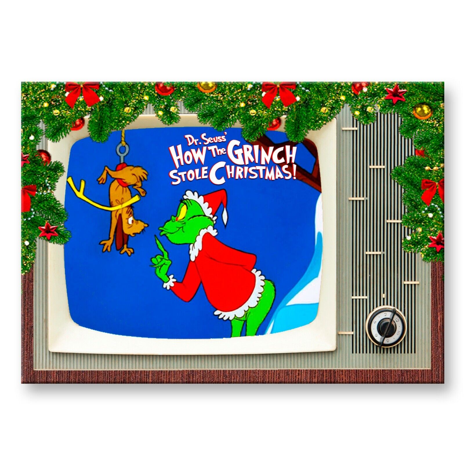 HOW THE GRINCH STOLE CHRISTMAS Retro Classic TV 3.5 