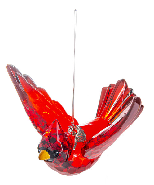 Ganz Crystal Expressions Acrylic Radiant Cardinal w/Charm