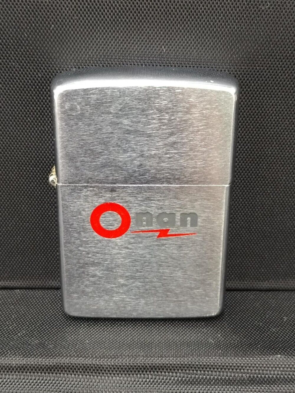 Vintage Zippo 1964 Onan Corporation Oil Lighter PAT.2517191