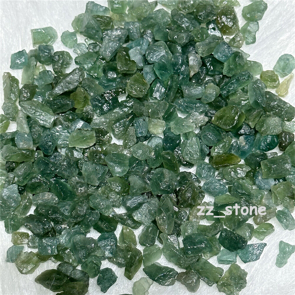 100g Natural Green Apatite Raw Gemstone Rough Stone Crystal Specimen MINI Size