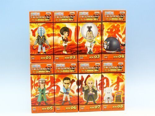 OnePiece World Collectable Figure Object to Project Developer All 8set Banpresto