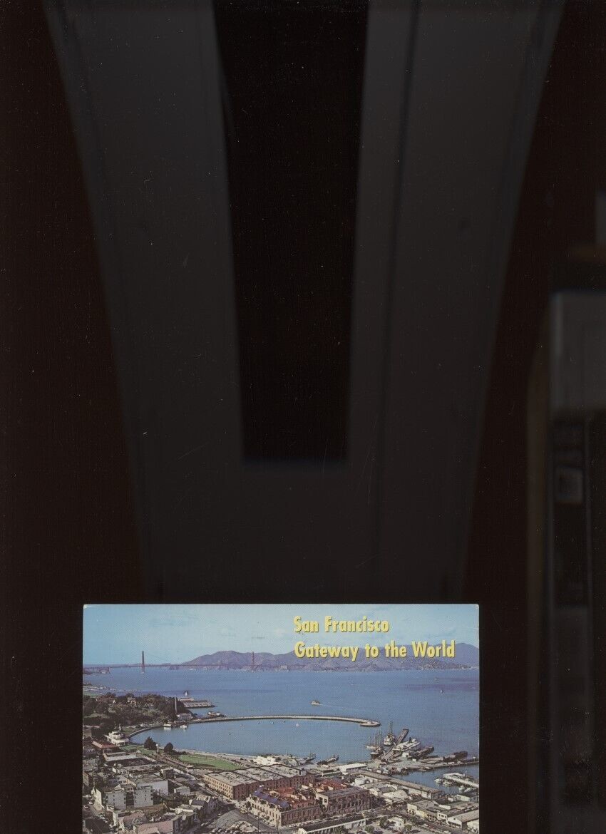 COLLECTIBLE POSTCARD: SAN FRANCISCO: GATEWAY TO THE WORLD /PHOTO /*RAREST*