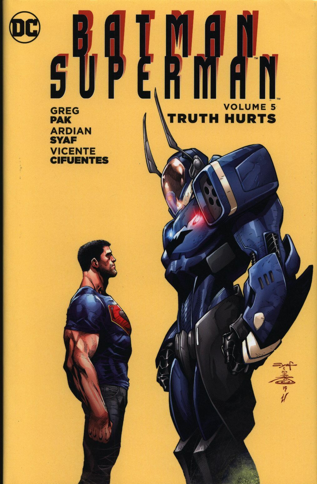 (Original book) DC COMICS BATMAN / SUPERMAN TRUTH HURTS (HC) 5