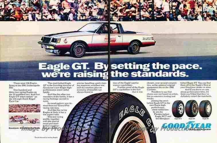 1981 Buick Regal Grand National Pace 2-page Advertisement Print Art Car Ad J824