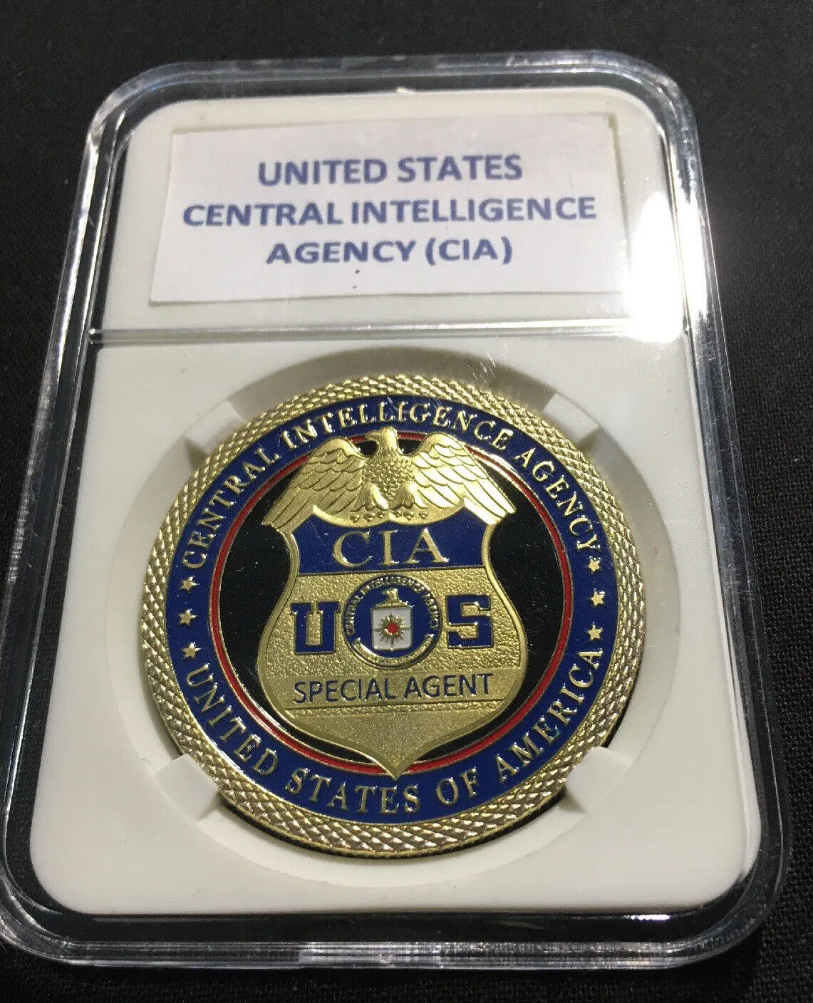 CIA United States Central Intelligence Agency Special Agent Challenge Coin G-20