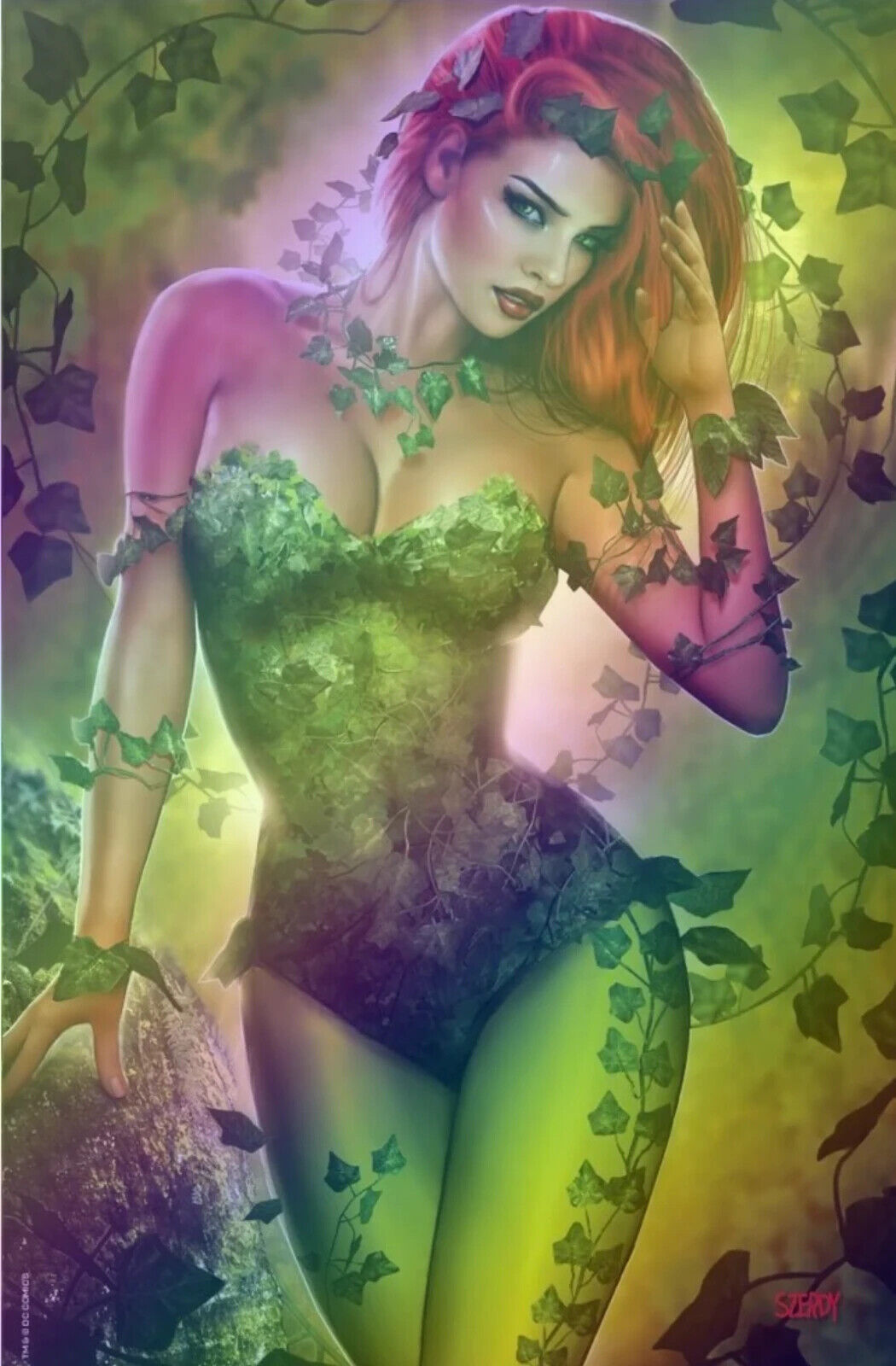 POISON IVY #1 (NATHAN SZERDY EXCLUSIVE VIRGIN FOIL VARIANT) COMIC ~ DC IN STOCK