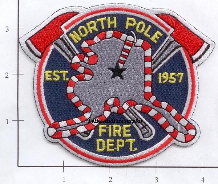 Alaska - North Pole AK Fire Dept Patch
