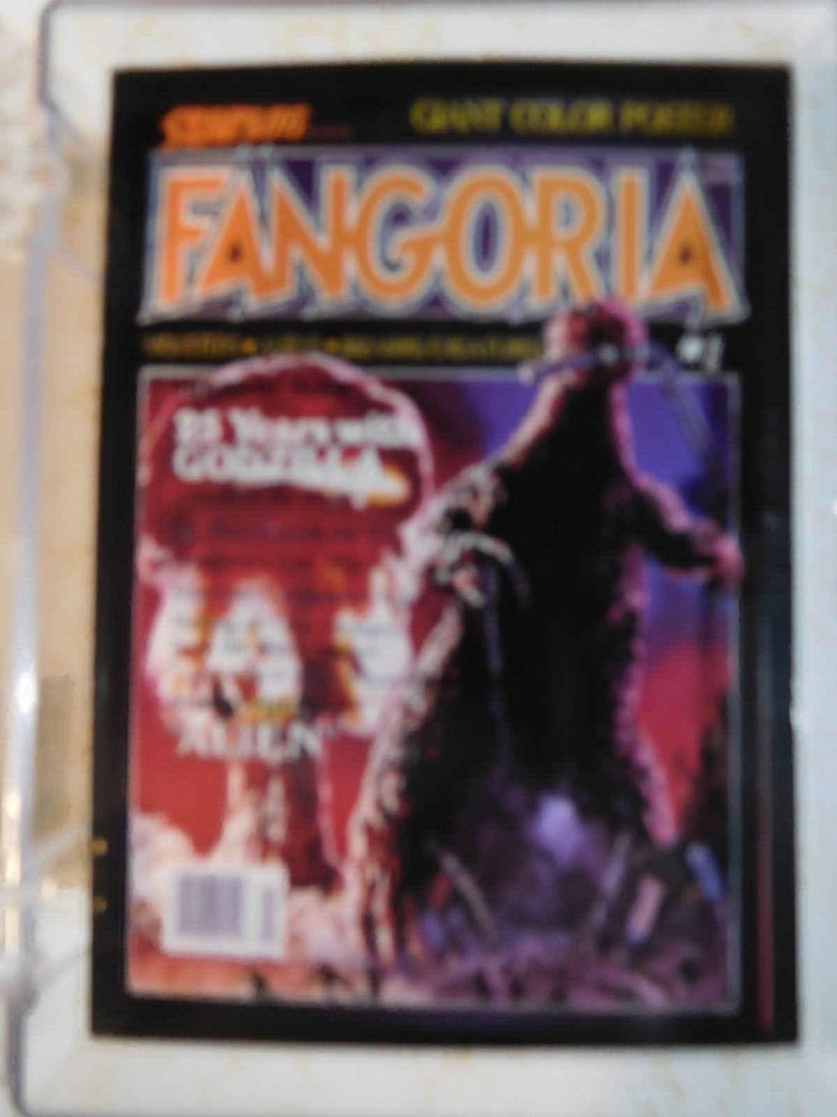 90 Vintage 1992 Cards 1-90 Fangoria Magazine in Display Box