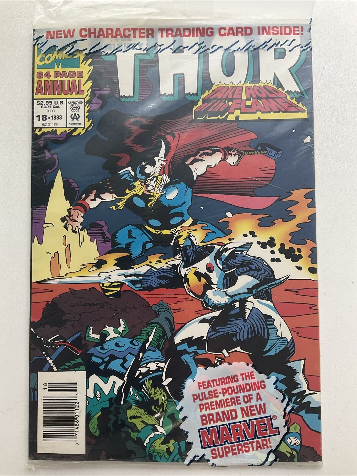 Thor Annual #18 Take Hold Of The Flame 1st Female Loki 1993 Marvel Comics 