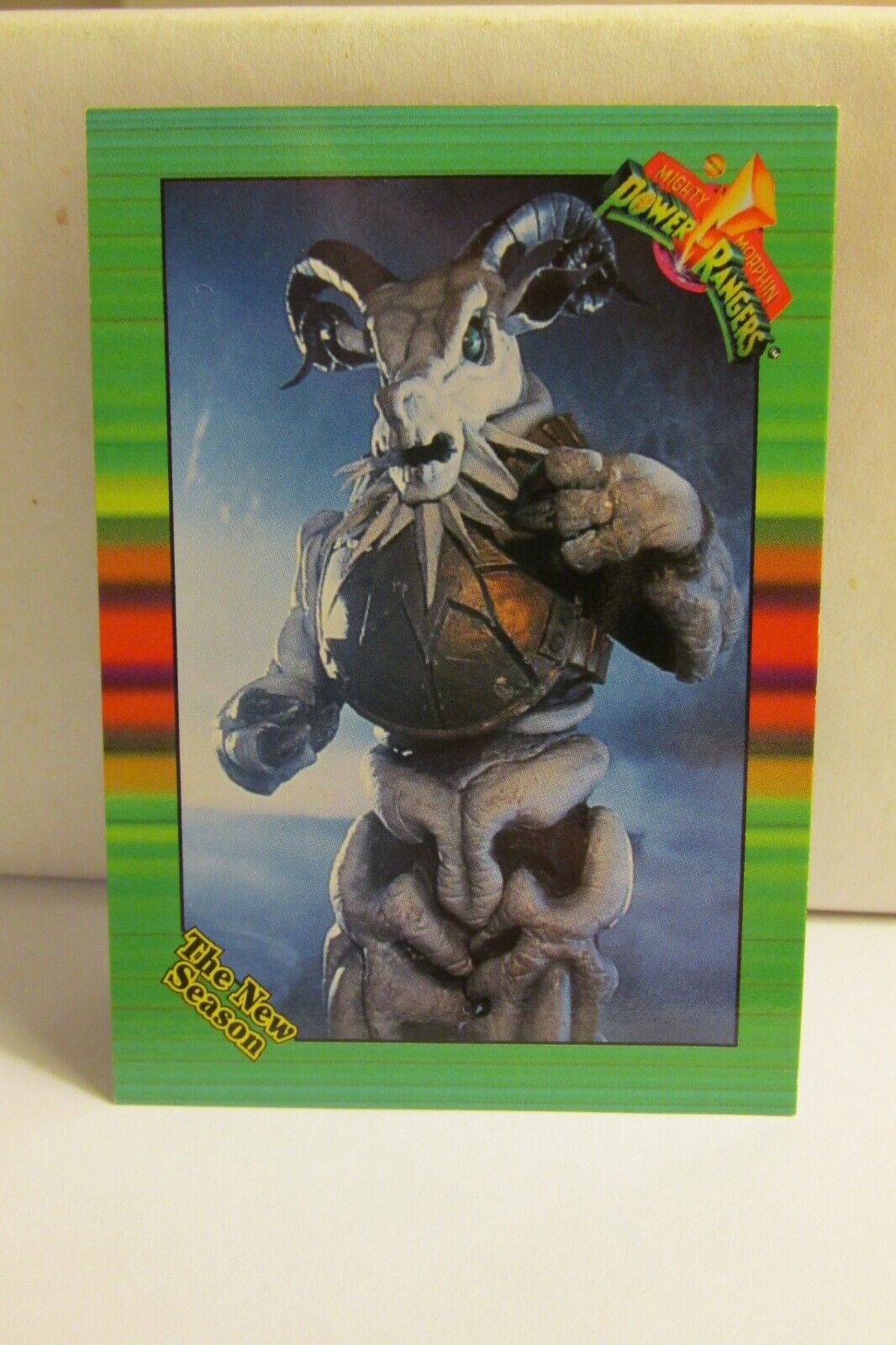 1994 MIGHTY MORPHIN POWER RANGERS Collector Cards Robogoat  #45