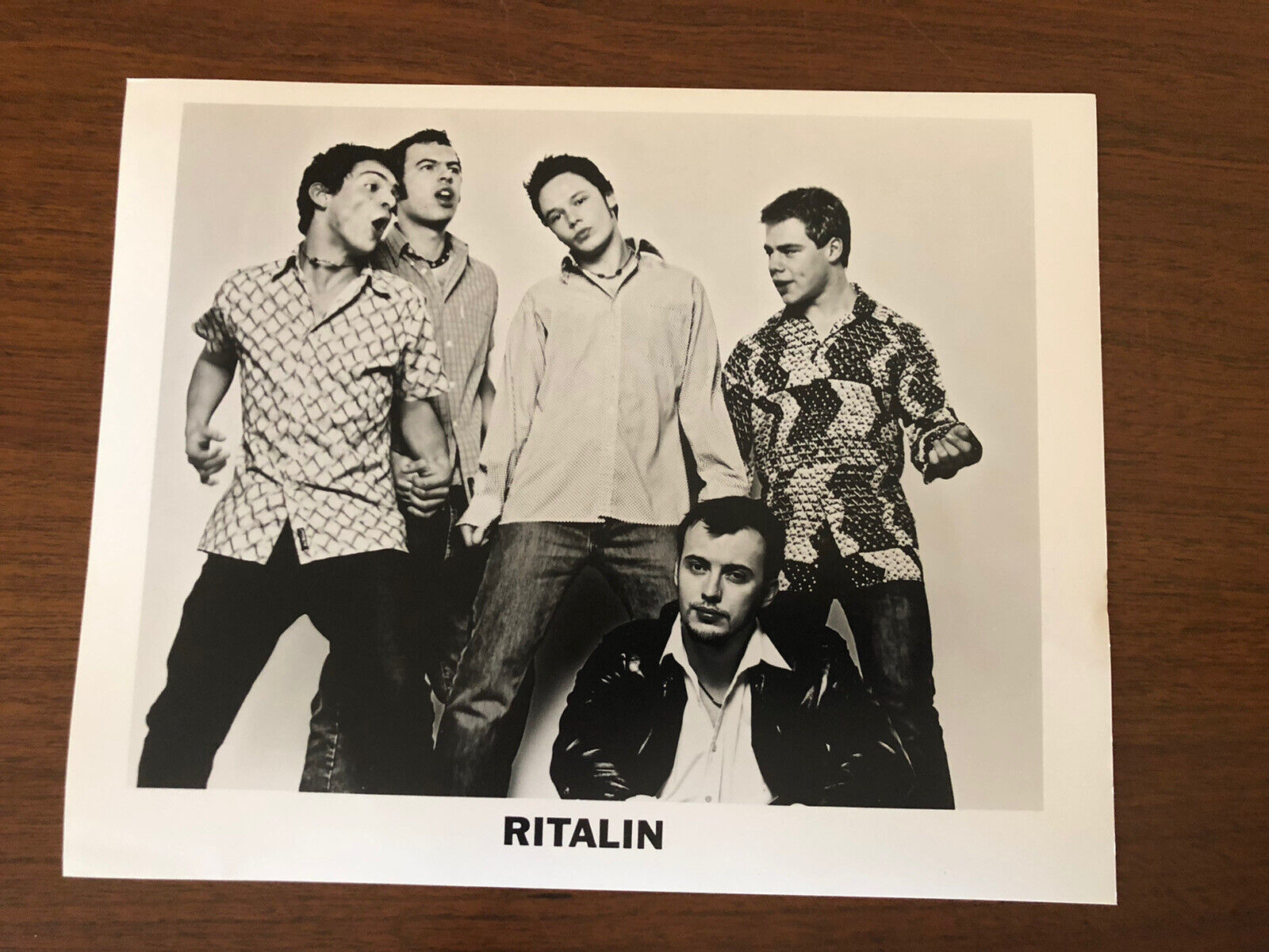 Ritalin Music Group Rare VNTG 10x8 Press Photo 