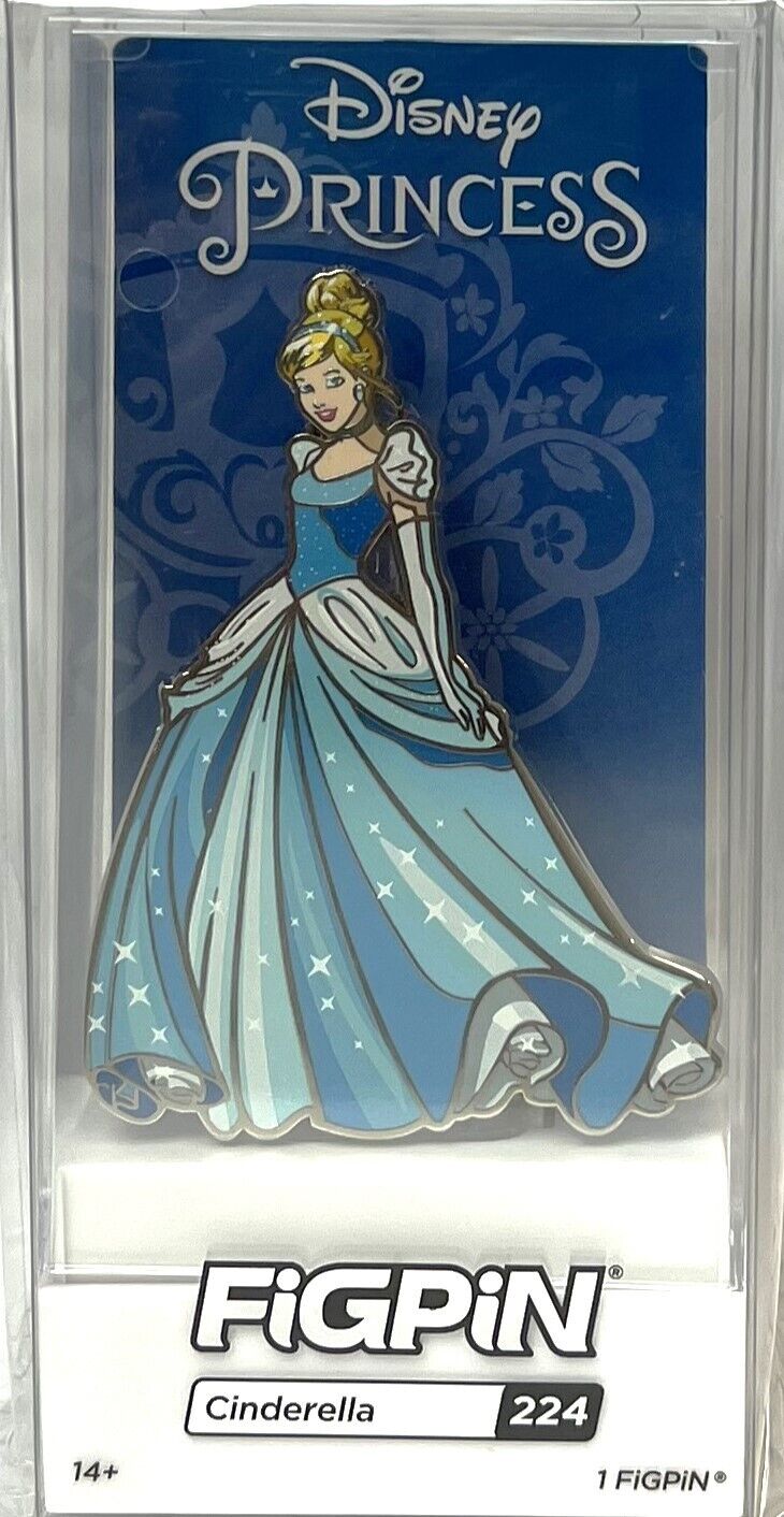 FiGPiN Disney Princesses Cinderella #224 Collectible FigPin
