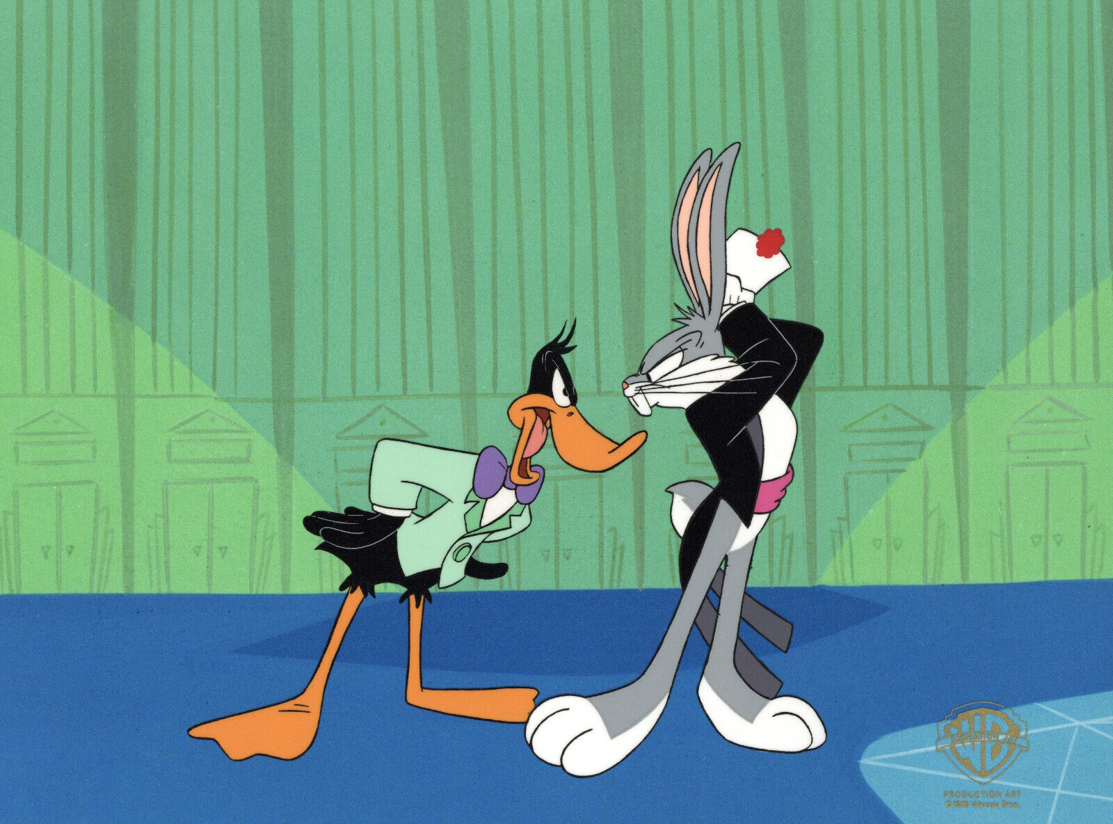 Bugs Bunny/Daffy Duck-Original Production Cel-Box Office Bunny