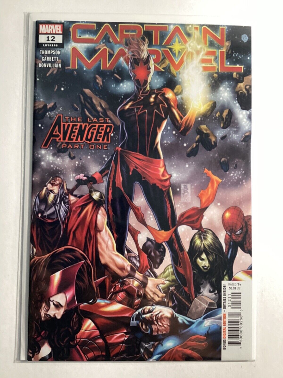 CAPTAIN MARVEL (2019 11th Series) #12A NM- 9.2🥇1st CAMEO APP OF VOX SUPREME🥇