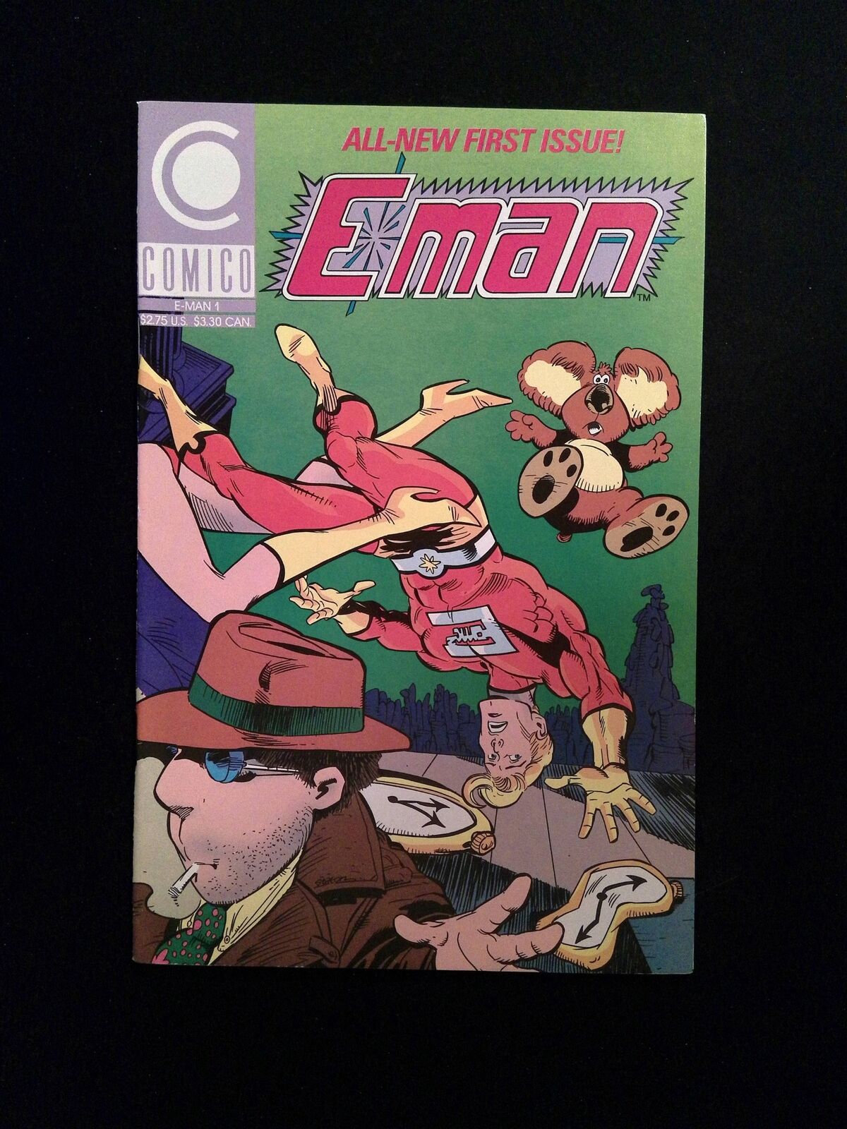 E-Man #1  COMICO Comics 1989 VF/NM
