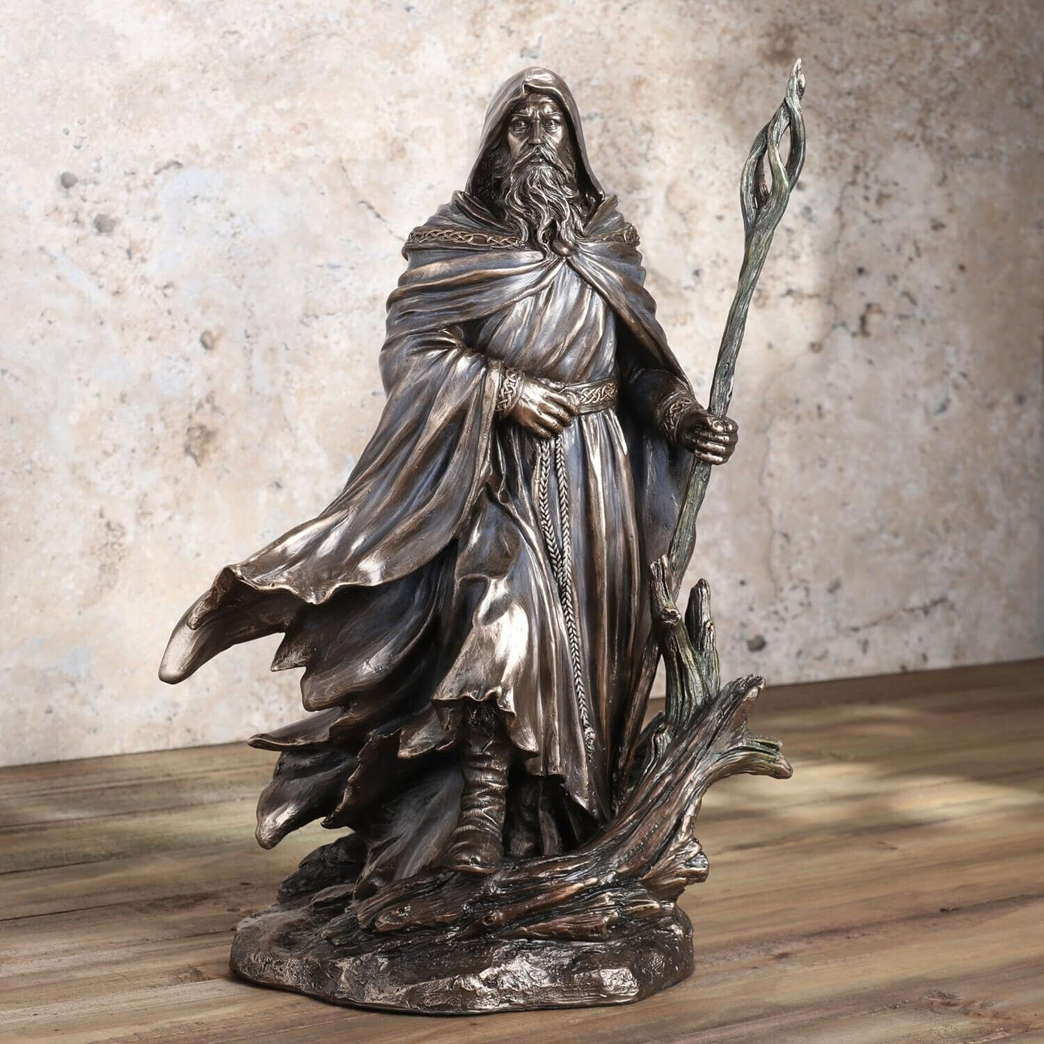 Veronese Design 11 3/8 Inch Tall Merlin by Monte Moore Cold Cast Resin statue