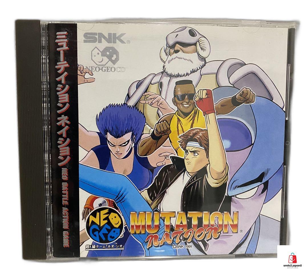 Neo Geo SNK  MUTATION NATION   Neogeo CD SNK\