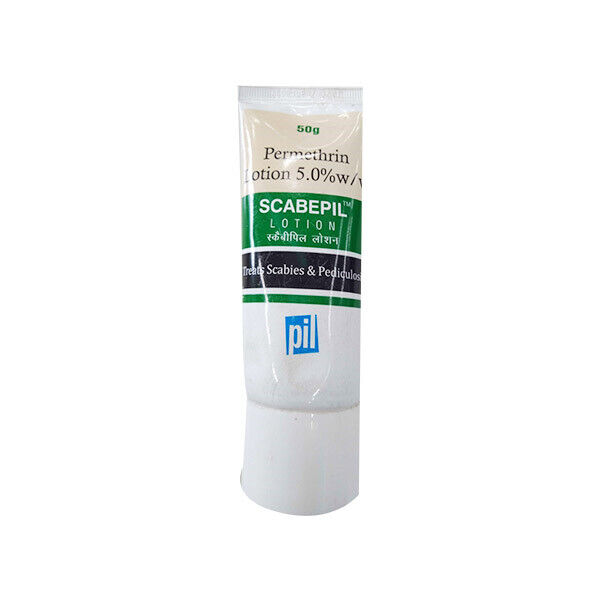 SCABEPIL Lotion 50gm | Treats Scabies & Pesiculose | 
