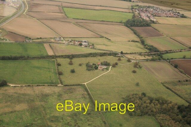 Photo 6x4 Greetwell medieval post medieval settlement cultivation: aerial 2021