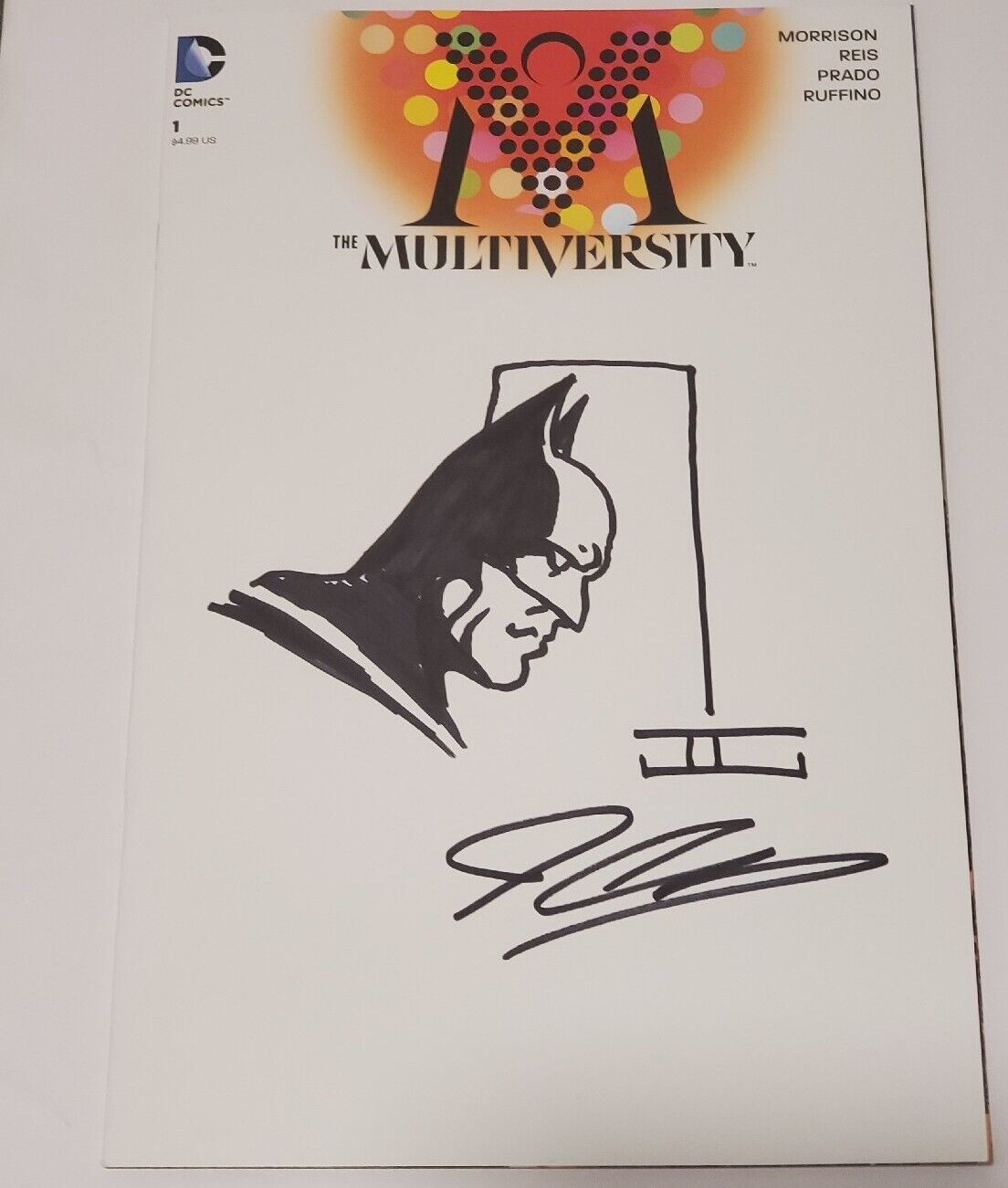 MULTIVERSITY #1 BATMAN ORIGINAL CON SKETCH JOHN CASSIDAY OFFERMUST SELL PAY RENT