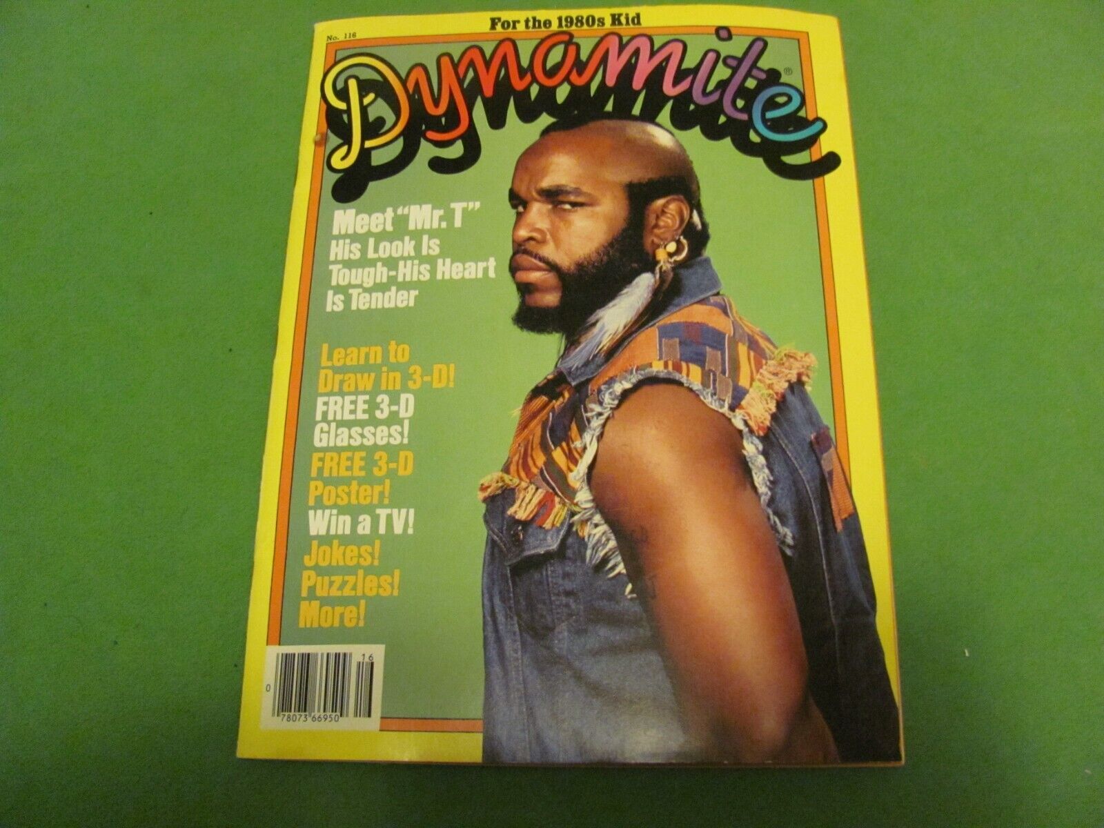 Vintage 1984 Dynamite Magazine #116.