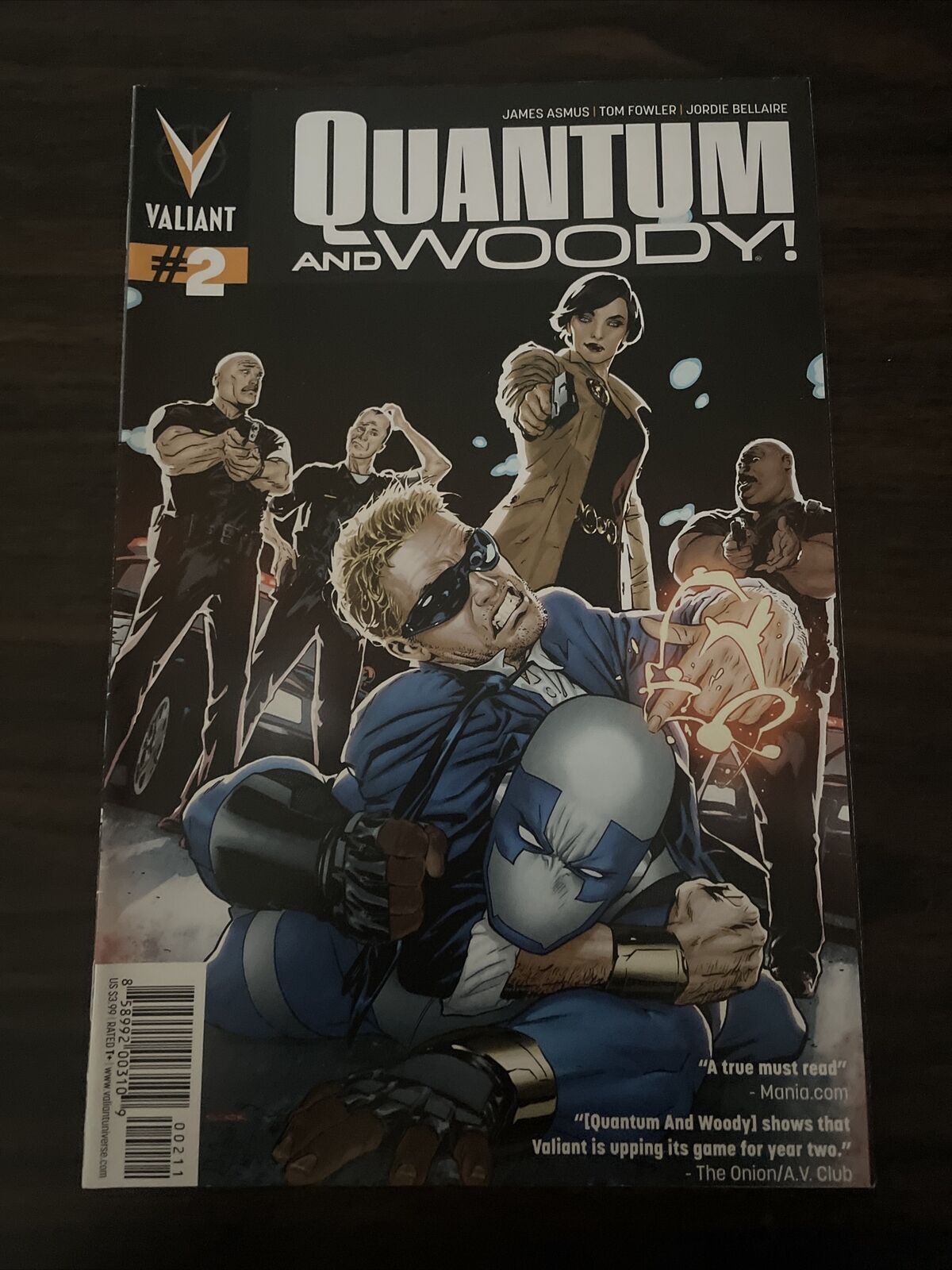 Quantum And Woody #2 Valiant Comics 2013 Read Desc.