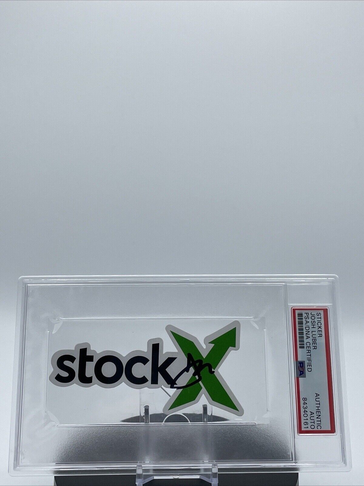 Josh Luber Signed StockX Sticker PSA/DNA Certified Auto POP 1 CEO