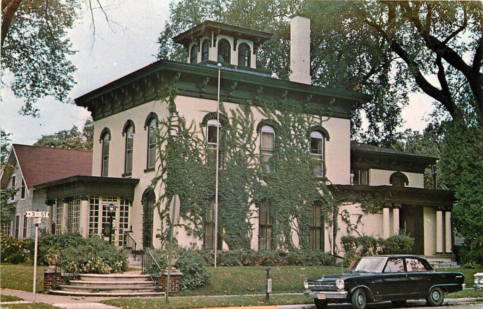 Bryant House Cedar Falls Historical Society Iowa IA Clay Street Postcard