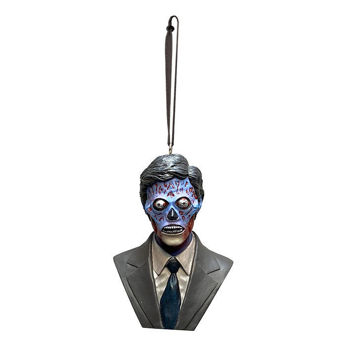 Trick or Treat Studio HOLIDAY HORRORS - THEY LIVE ALIEN ORNAMENT