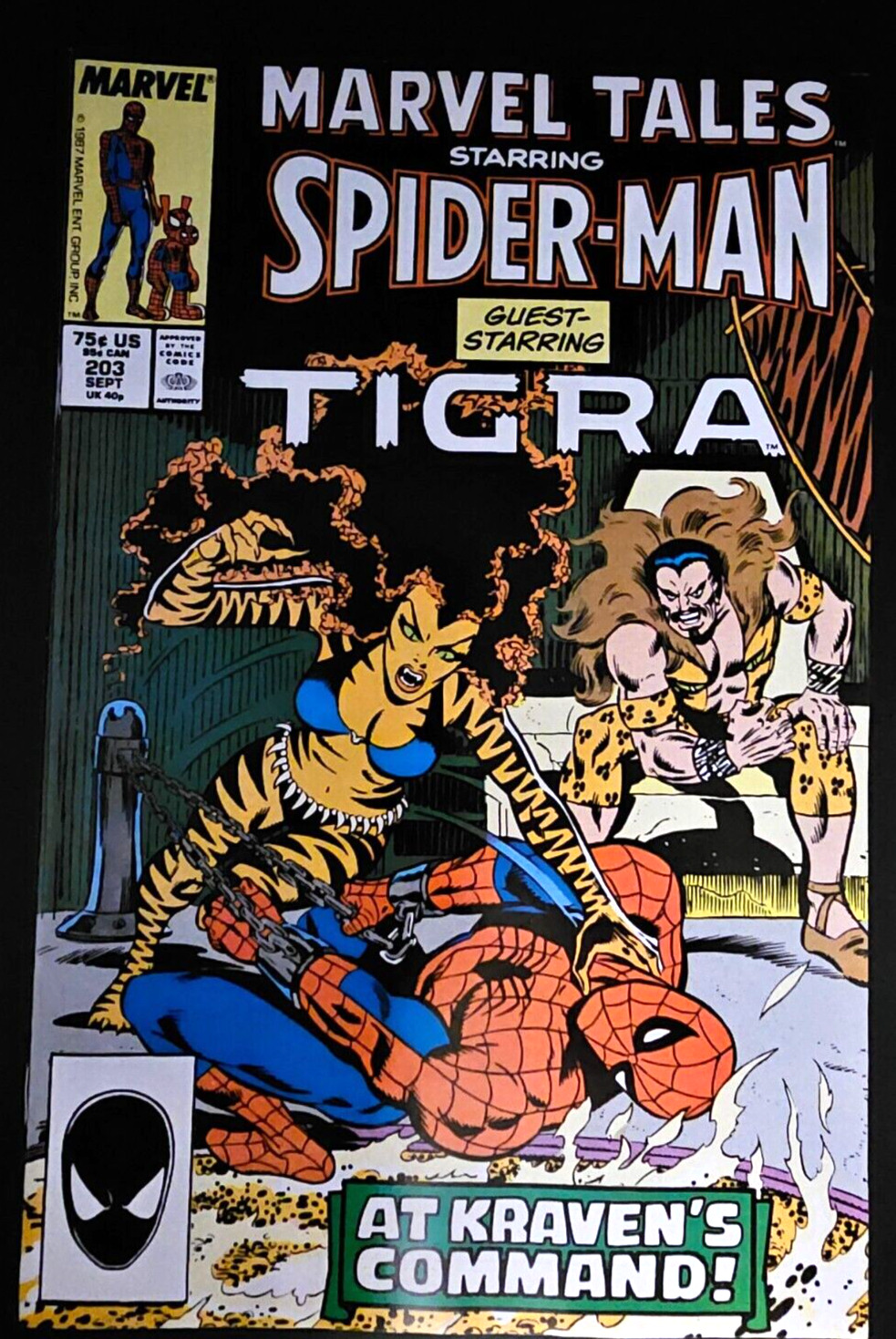 MARVEL TALES Starring SPIDER-MAN # 203 1987 RAW Reprint: Marvel Team Up #67
