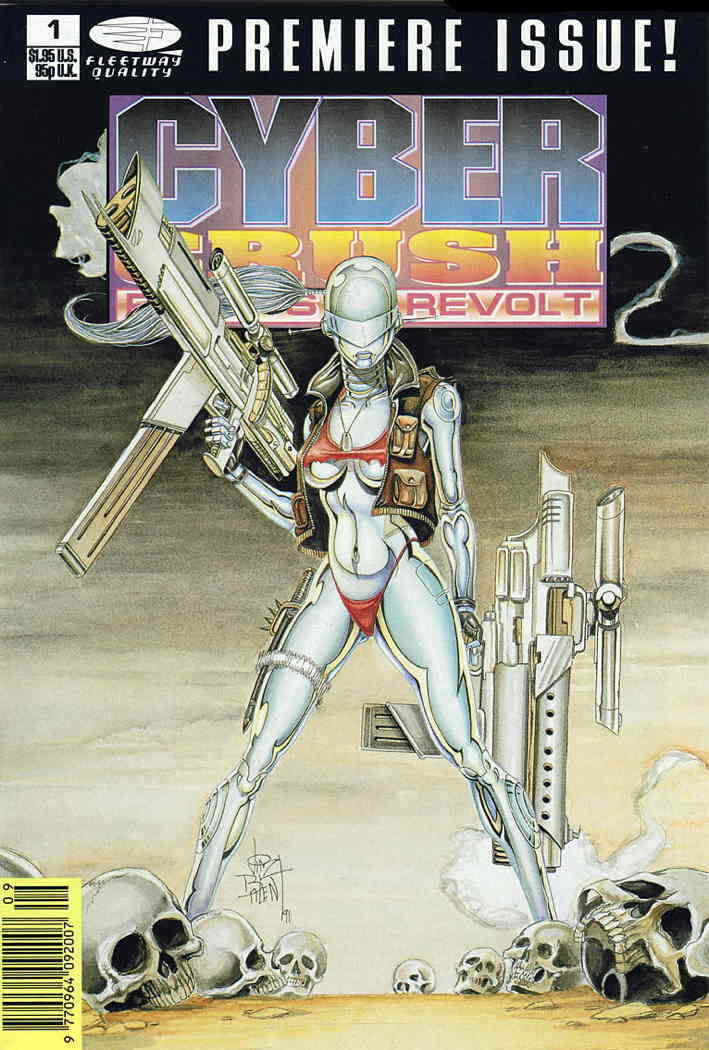 Cyber Crush: Robots in Revolt #1 VF/NM; Fleetway Quality | Jim Balent - we combi