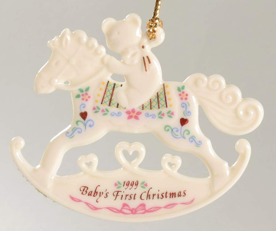 Lenox Baby's First Christmas-Rocking Horse Rocking Horse - Boxed 1195388