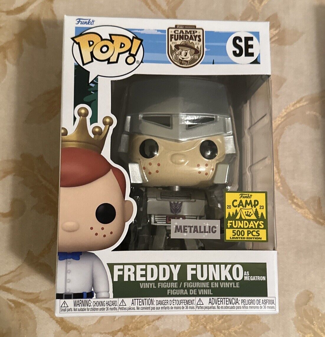 Funko Fundays 2023 Freddy Funko As Midas (Shadow) Fortnite POP LE 250 SDCC