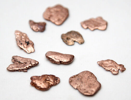 Native Natural Copper Michigan Nuggets LOT Mineral ROCK Metal Gift Set Gemstone