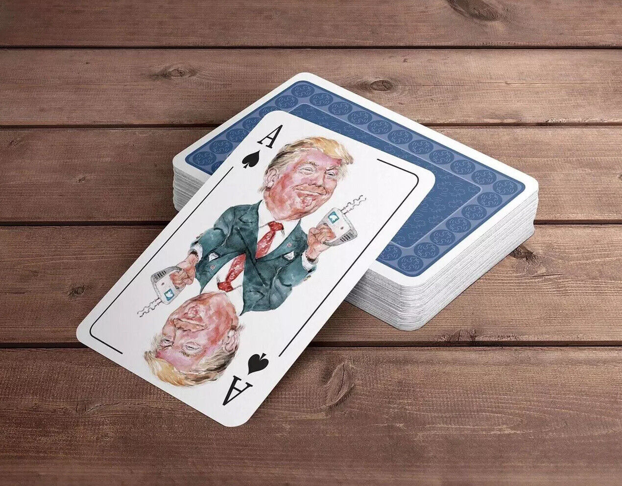 PRESIDENT TRUMP SELF-DEALING PLAYING CARDS Limited Edition MAGA 2020 Collectable