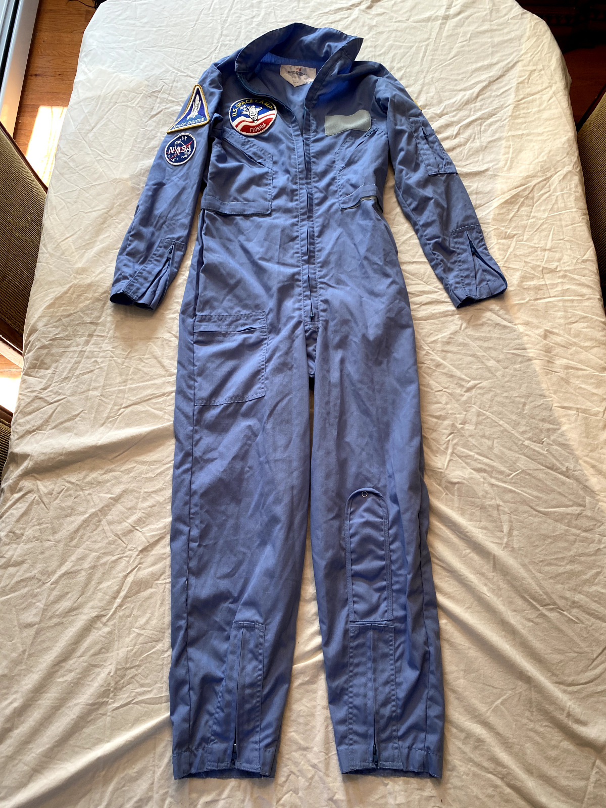 Boys size 18 NASA Space Camp Flight Astronaut Suit Halloween Costume