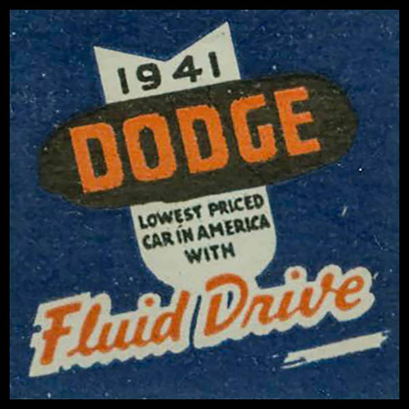 Fridge Magnet - 1941 Dodge Automobile