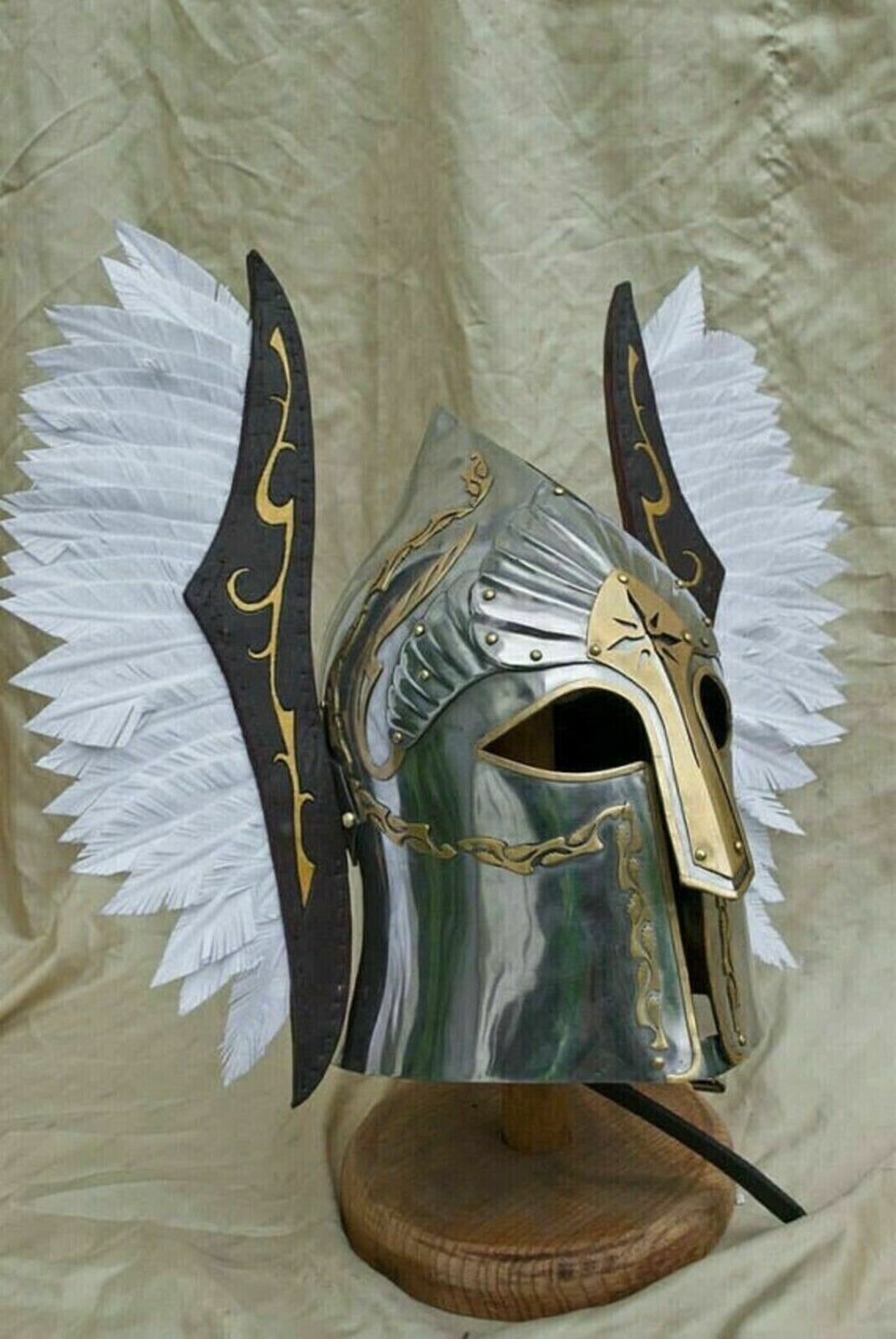 NEW DESIGN Medieval Helmet Fountain Guard Armor Wings HELMET ASZ05