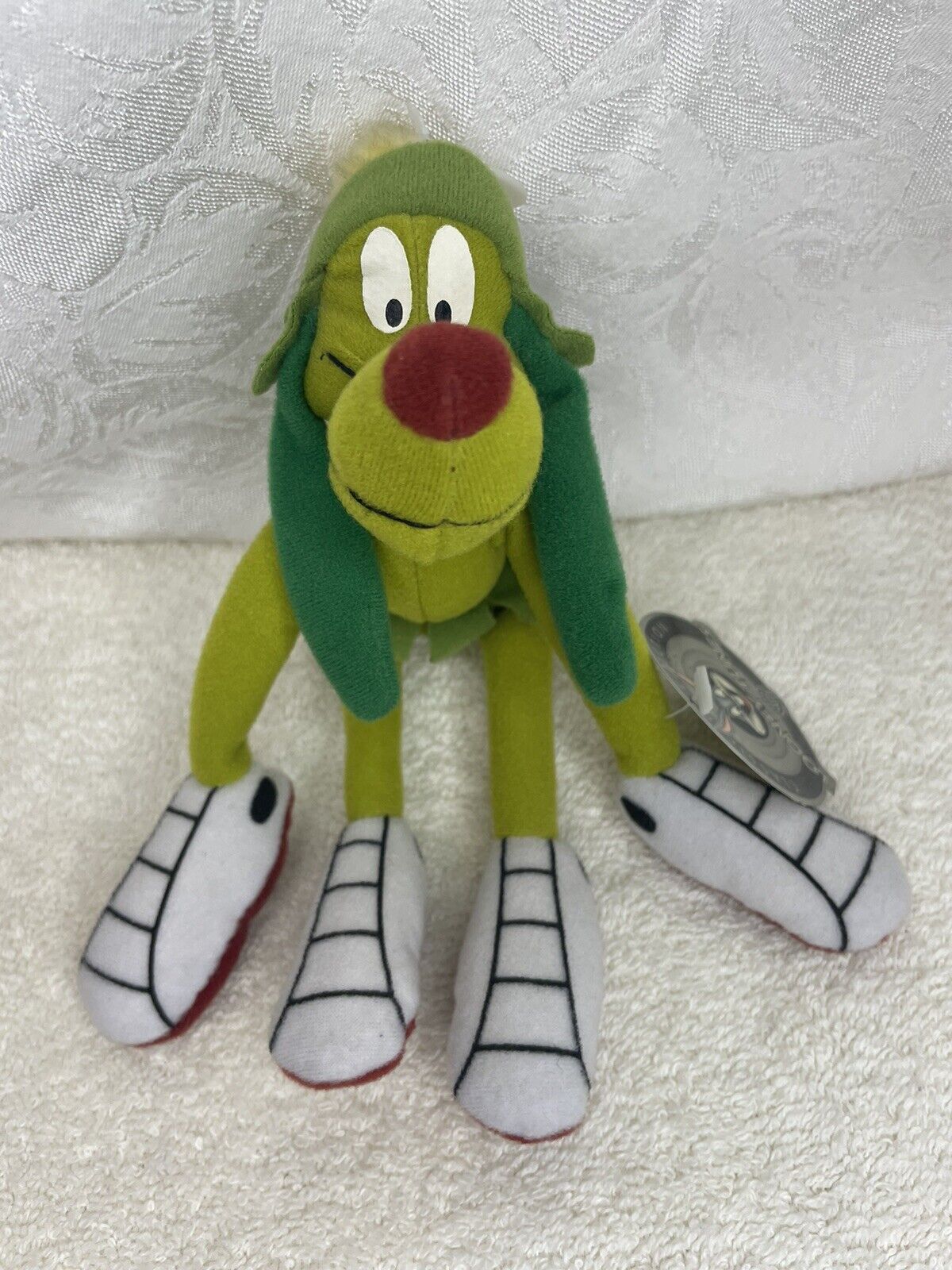 Vintage Applause Looney Tunes K9 Marvin The Martian Dog 5” Plush Toy  1999 New
