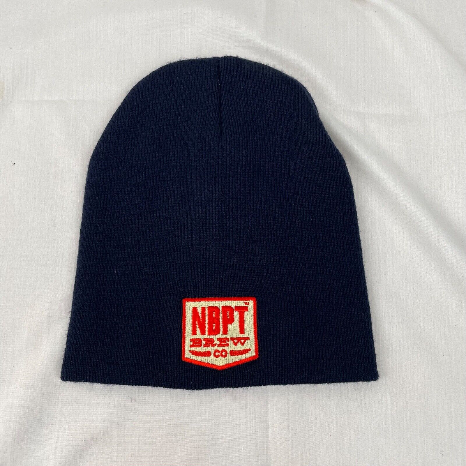 Newburyport Brewing Company Beanie Stitched NBPT Embroidered
