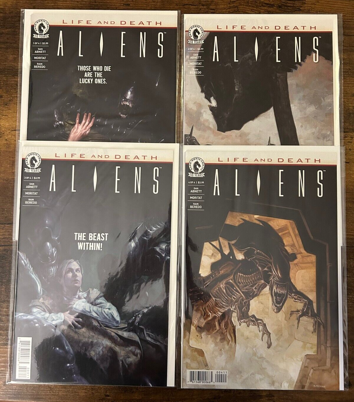 Full Set Aliens Life And Death #1 2 3 4 Dark Horse Comics (2016-2017) 1-4