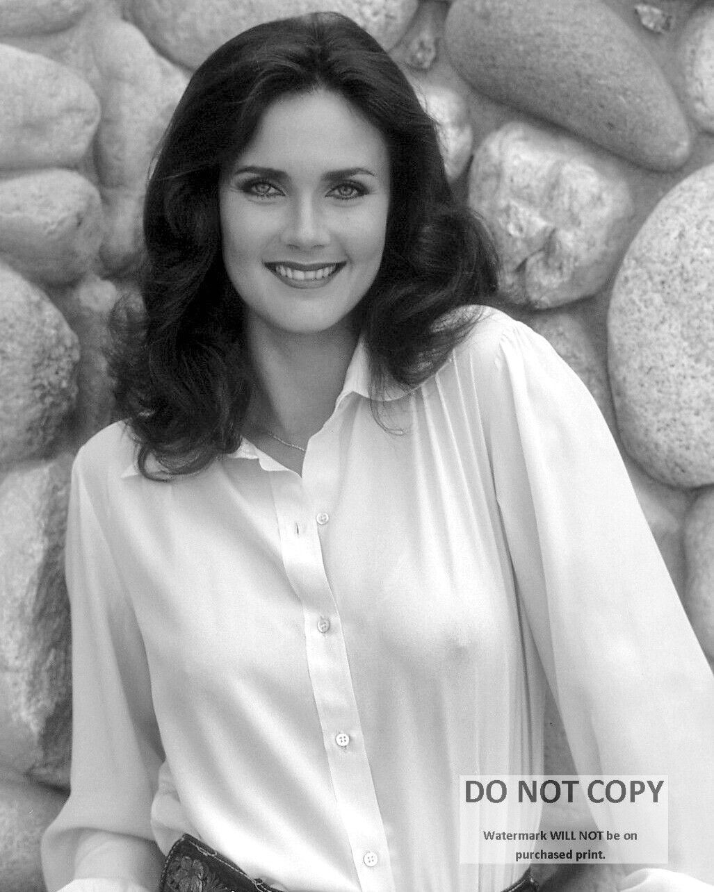 ACTRESS LYNDA CARTER - 8X10 PUBLICITY PHOTO (DD777)