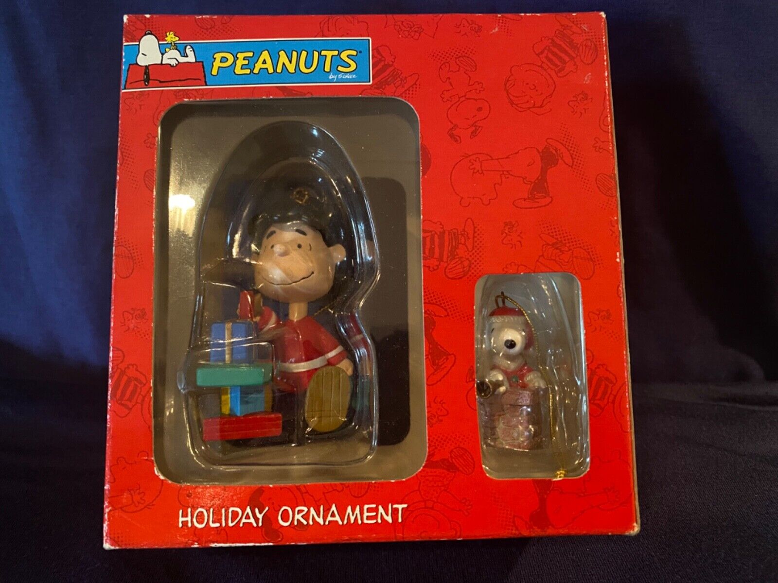 Snoopy and Lucy Peanuts Holiday Ornament New In Box