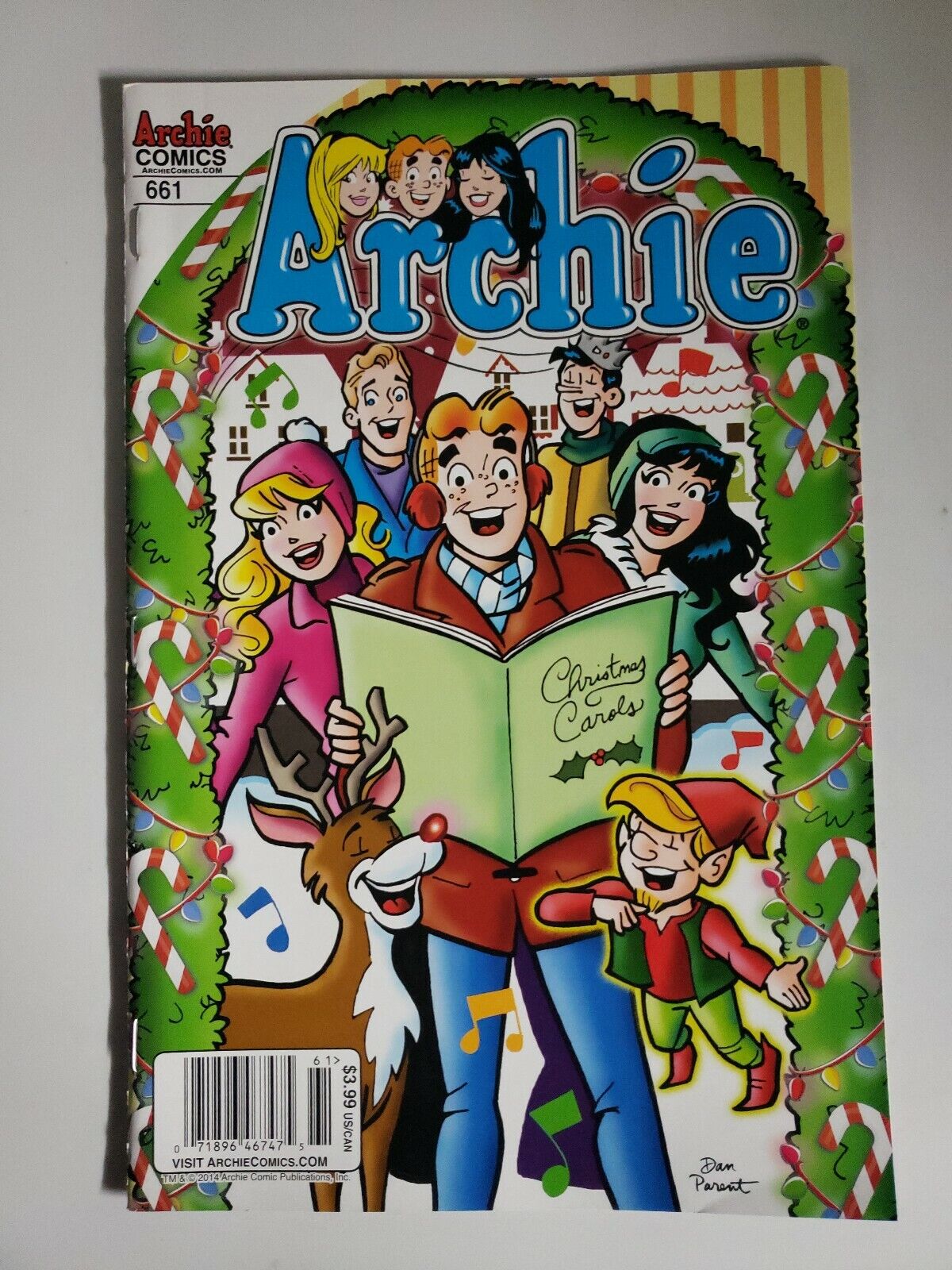 Archie Comic No. 661 (2014) Newsstand Variant d5c10