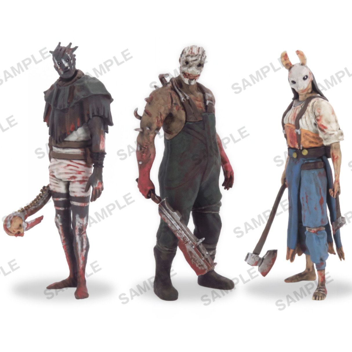 Dead by Daylight Premium Capsule Figure The Trapper Wraith Huntress Complete Set