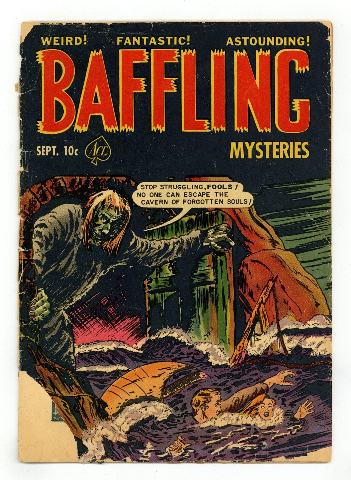 Baffling Mysteries #10 FR 1.0 1952