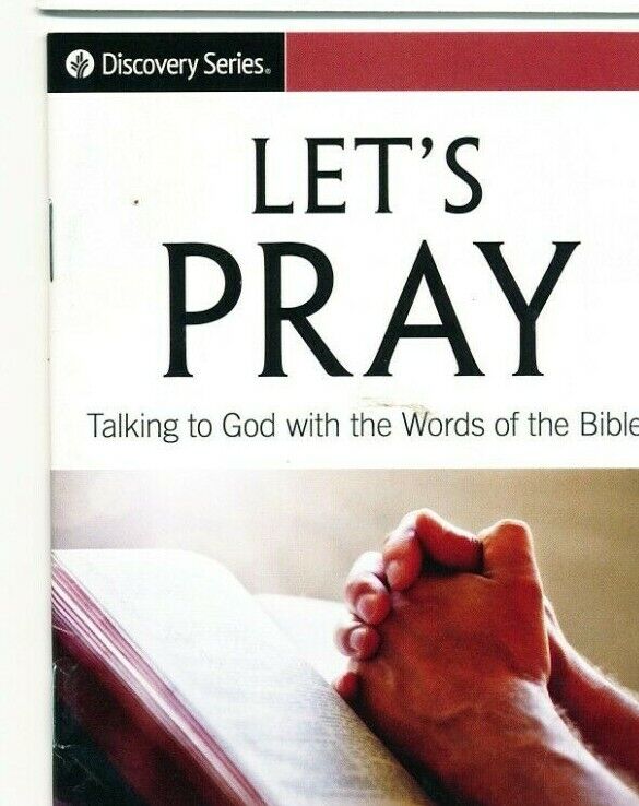 Let's Pray Words of Bible Discovery Series booklet pamphlet