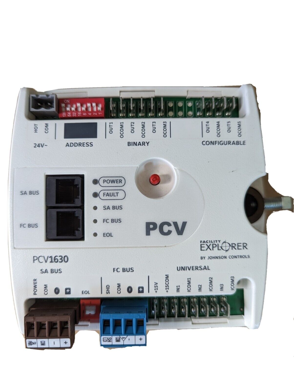 Johnson Controls Programmable VAV Box Controllers FX-PCV1630-1